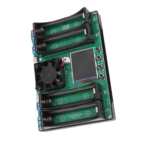 FILFEEL Other - 4-Channel Battery Capacity Tester with Auto Discharge, Internal Resistance Meter